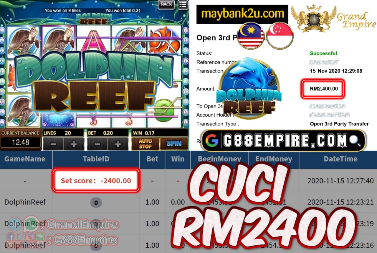 MEMBER MAIN DOLPHINREEF CUCI RM2400!!!