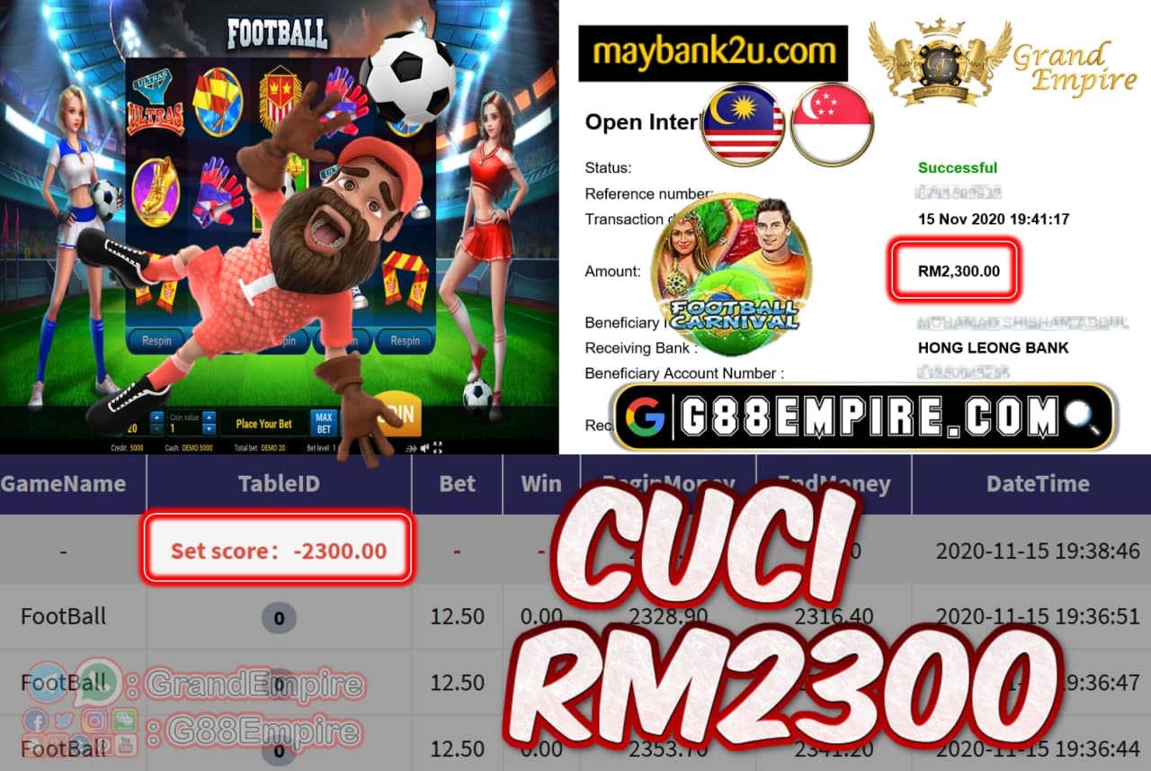 MEMBER MAIN FOOTBALL CUCI RM2300!!!