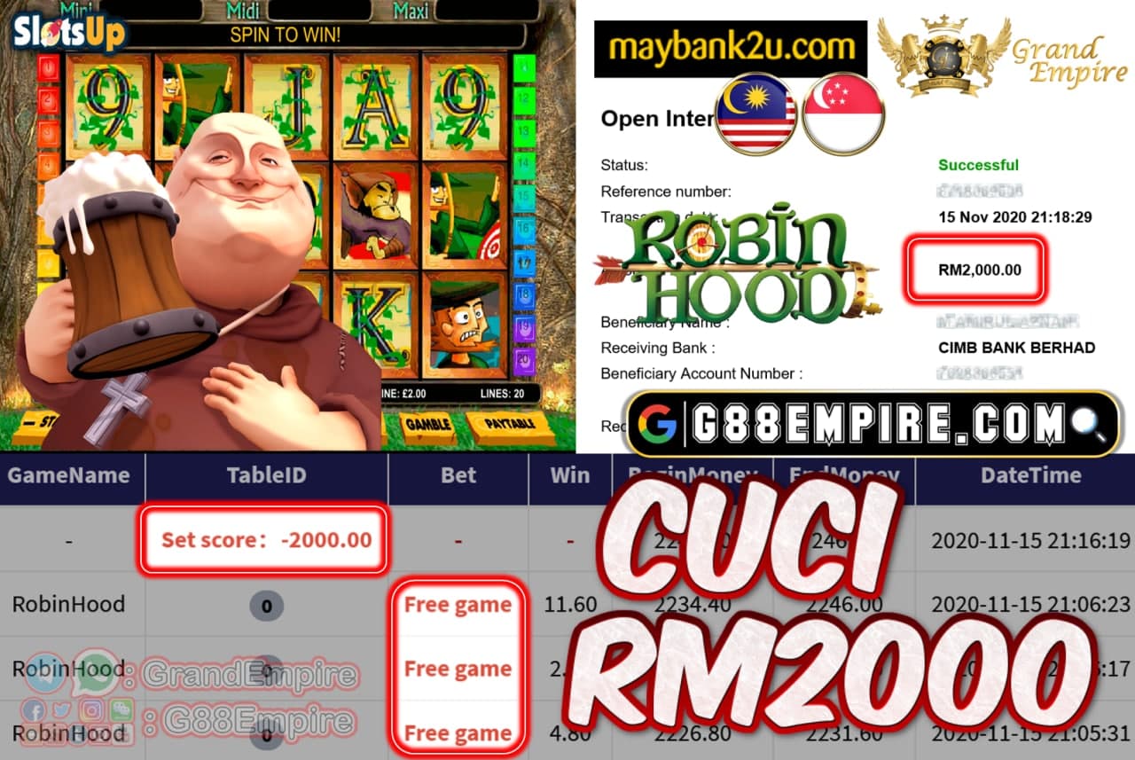 MEMBER MAIN ROBINHOOD CUCI RM2000!!!