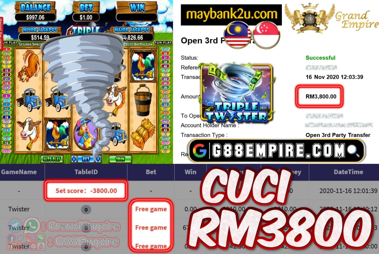 MEMBER MAIN TWISTER CUCI RM3800!!!