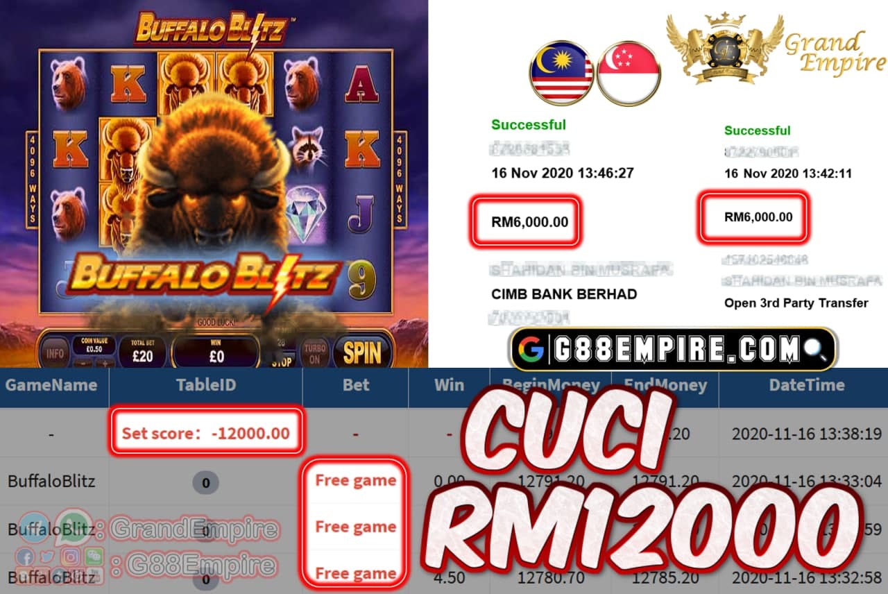 MEMBER MAON BUFFALOBLITZ CUCI RM12000!!!