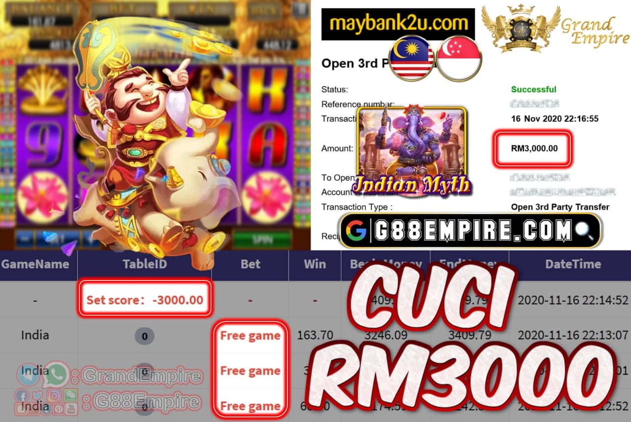 MEMBER MAIN INDIA CUCI RM3000!!!