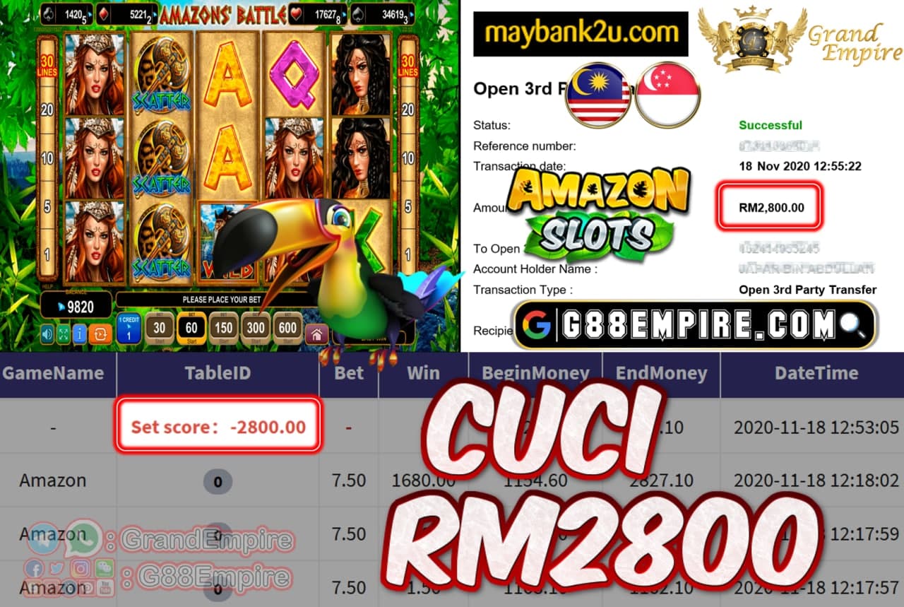 MEMBER MAIN AMZAON CUCI RM2800!!!