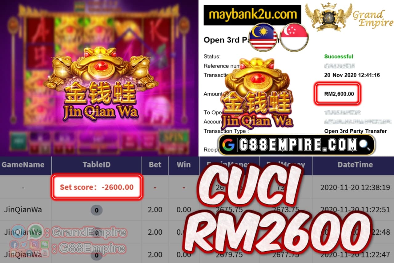 MEMBER MAIN JINQIANWA CUCI RM2600!!!