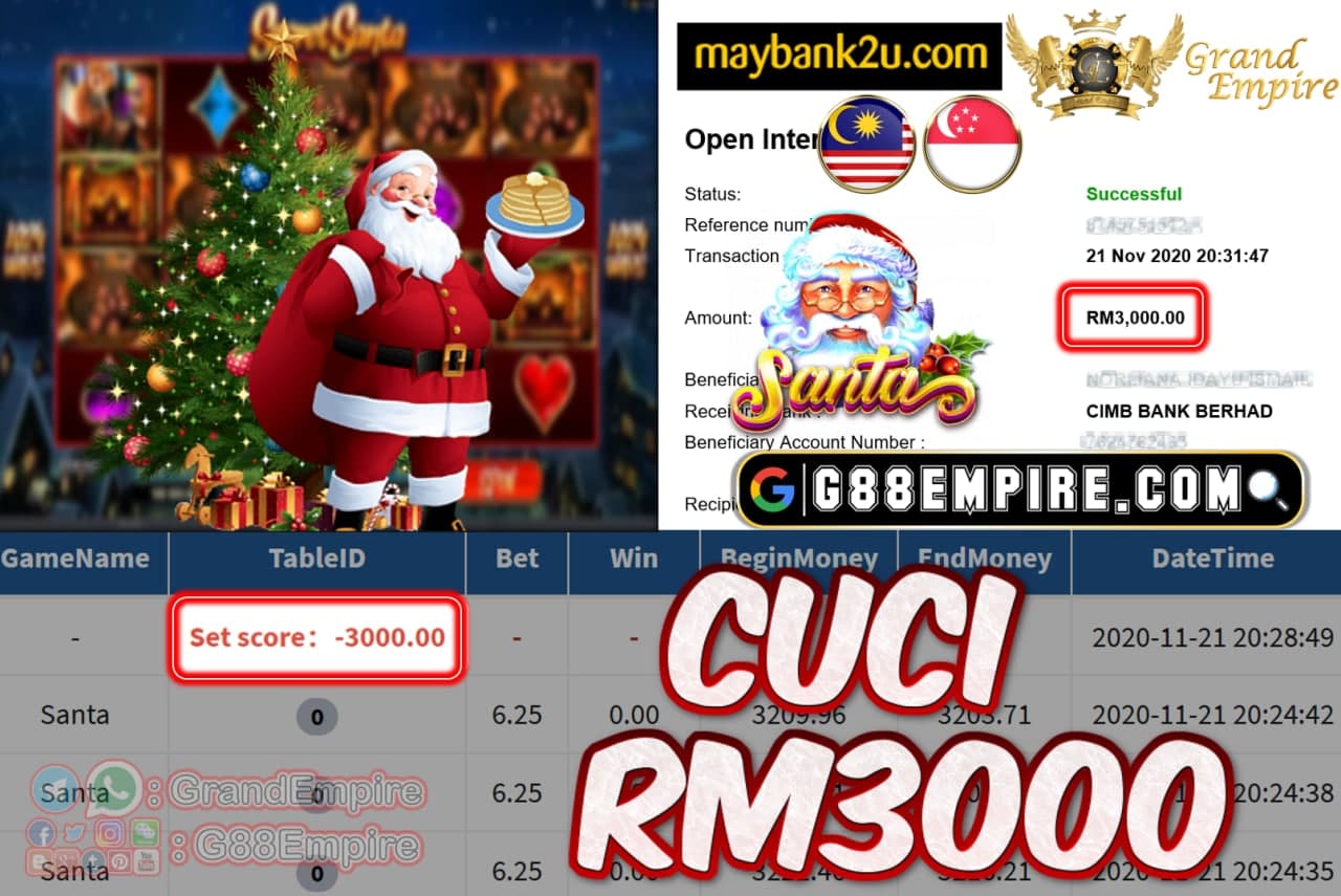 MEMBER MAIN SANTA CUCI RM3000!!!