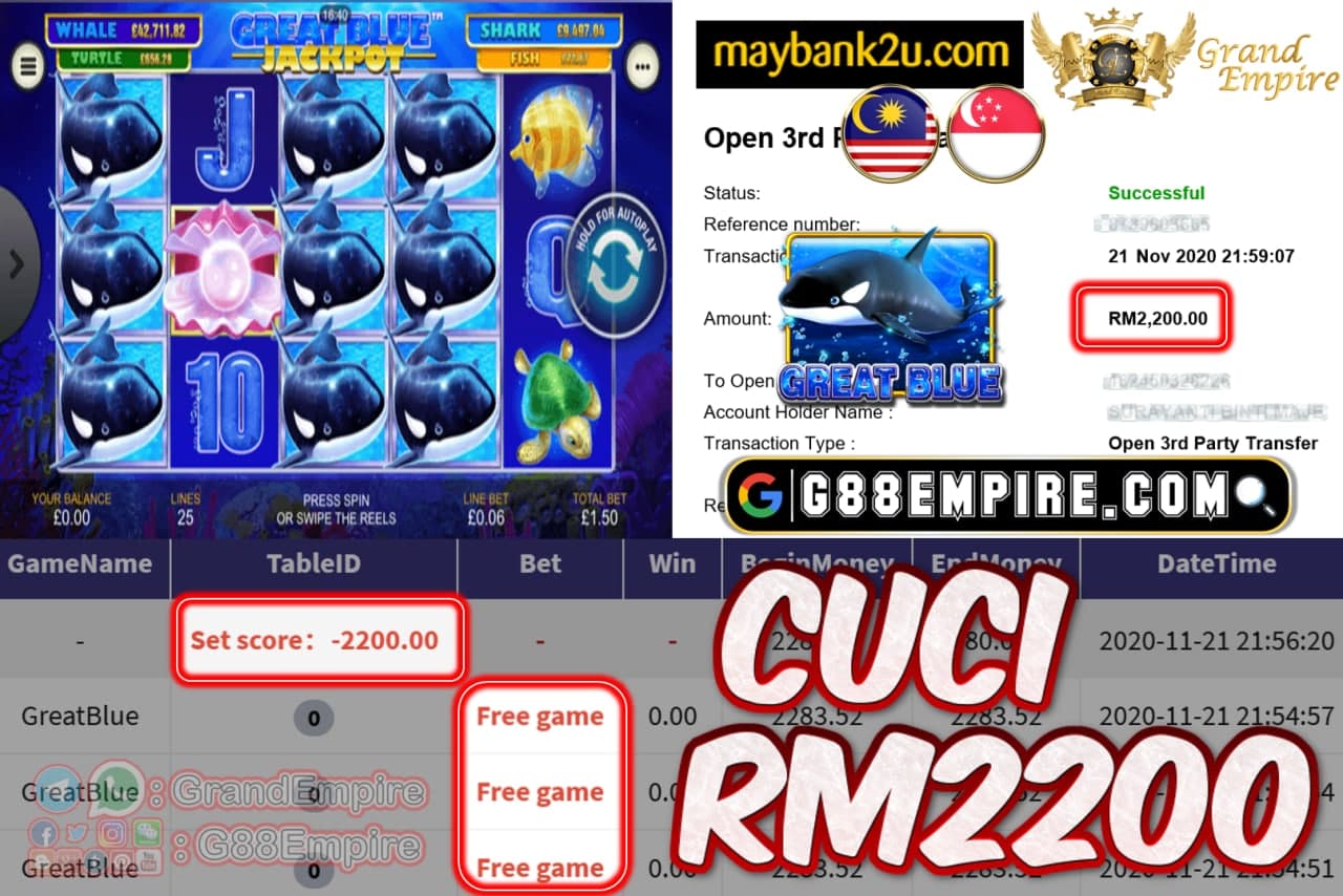 MEMBER MAIN GREATBLUE CUCI RM2200!!!