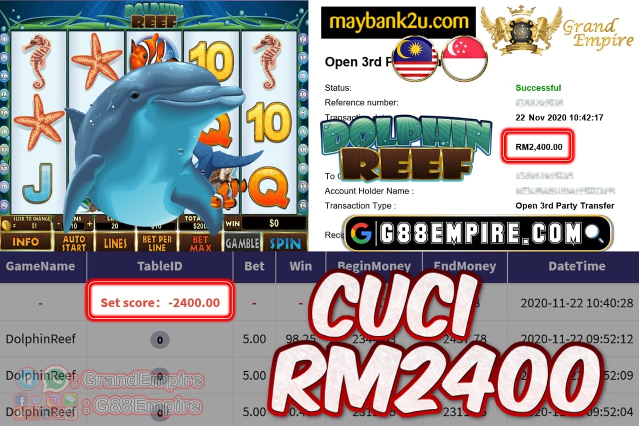 MEMBER MAIN DOLPHINREEF CUCI RM2400!!!