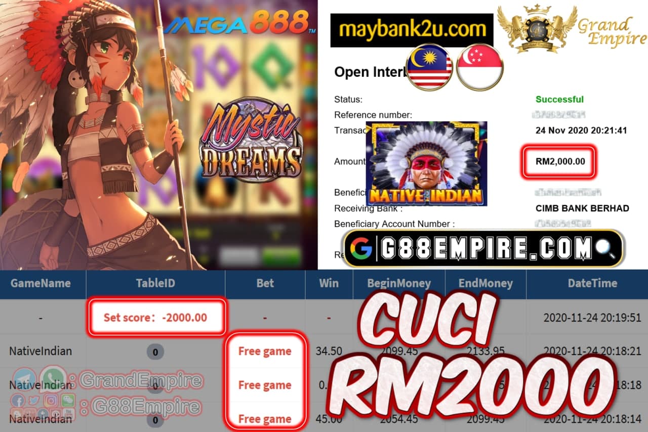 MEMBER MAIN NATIVELNDIAN CUCI RM2000!!!