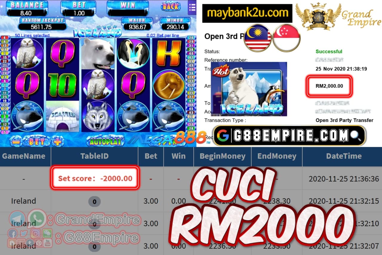 MEMBER MAIN ICELAND CUCI RM2000!!!