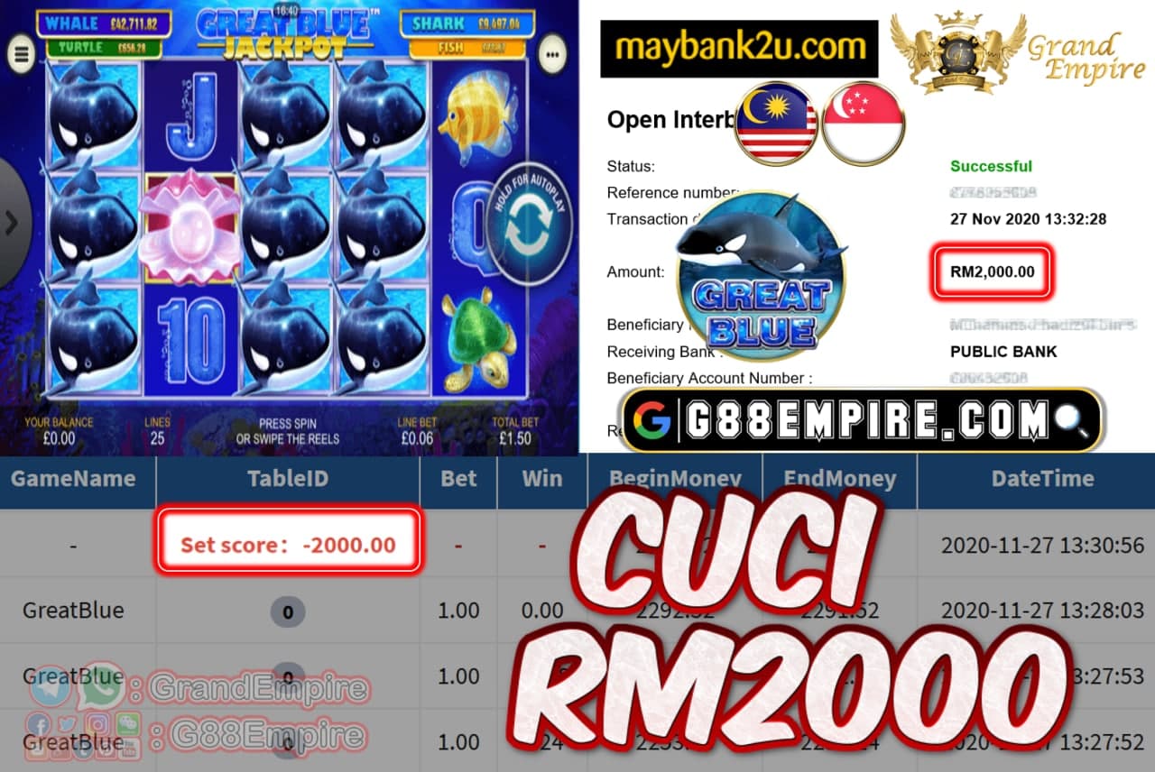 MEMBER MAIN GREATBLUE CUCI RM2000!!!