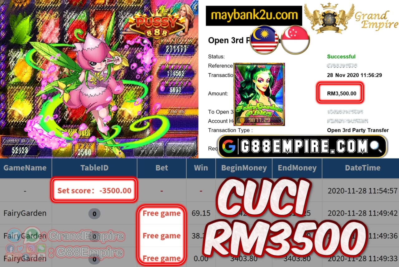 MEMBER MAIN FAIRGARDEN CUCI RM3500!!!