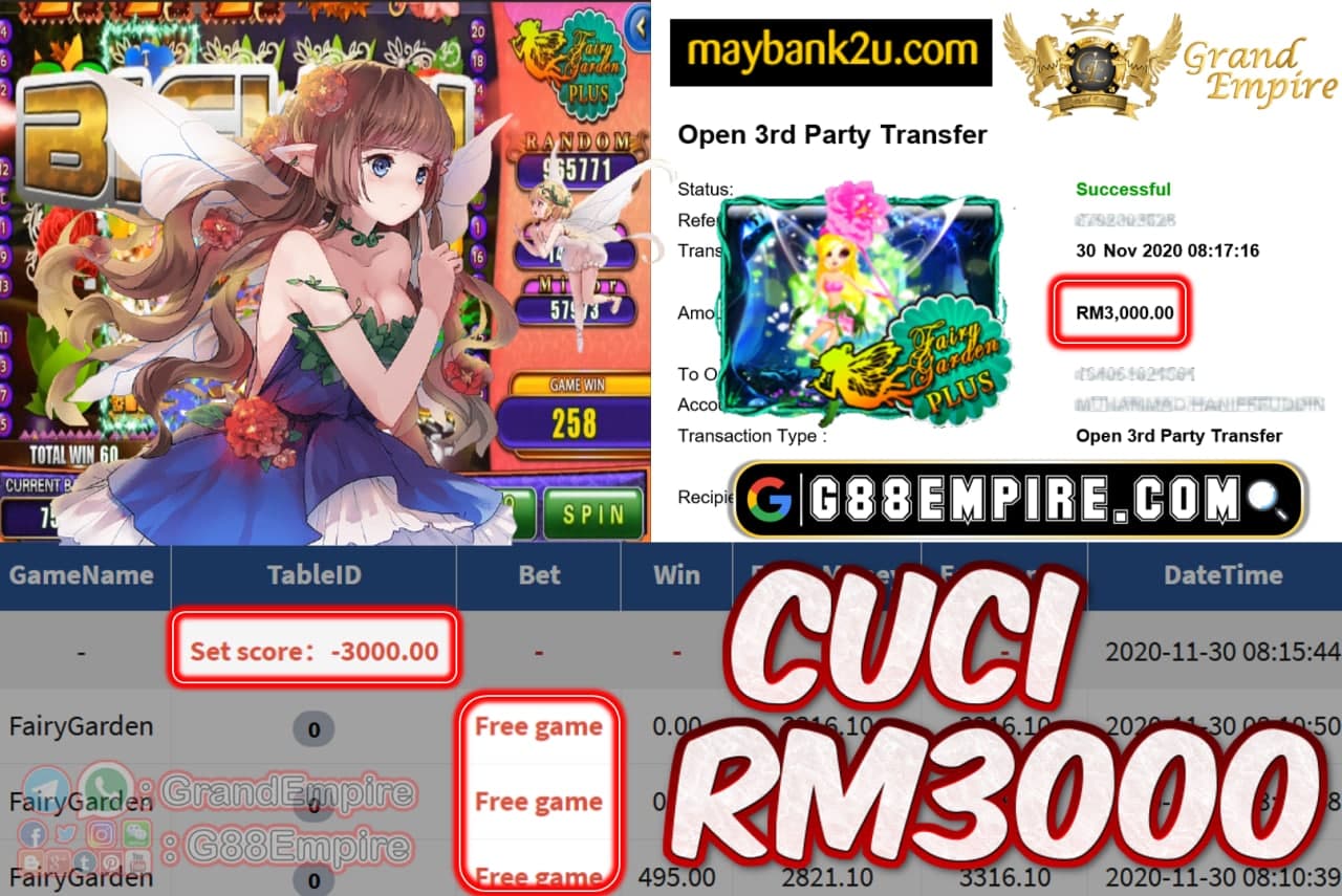 MEMBER MAIN FAIRY GAREDEN CUCI RM3000!!!