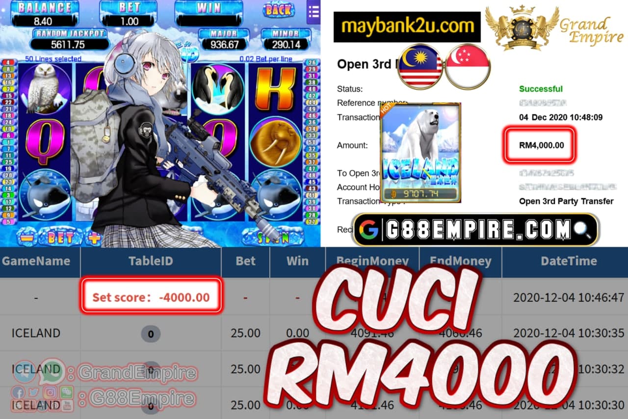 MEMBER MAIN ICELAND CUCI RM4000!!!