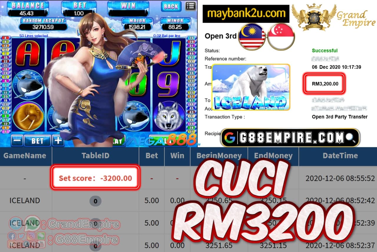 MEMBER MAIN ICELAND CUCI RM3200!!!