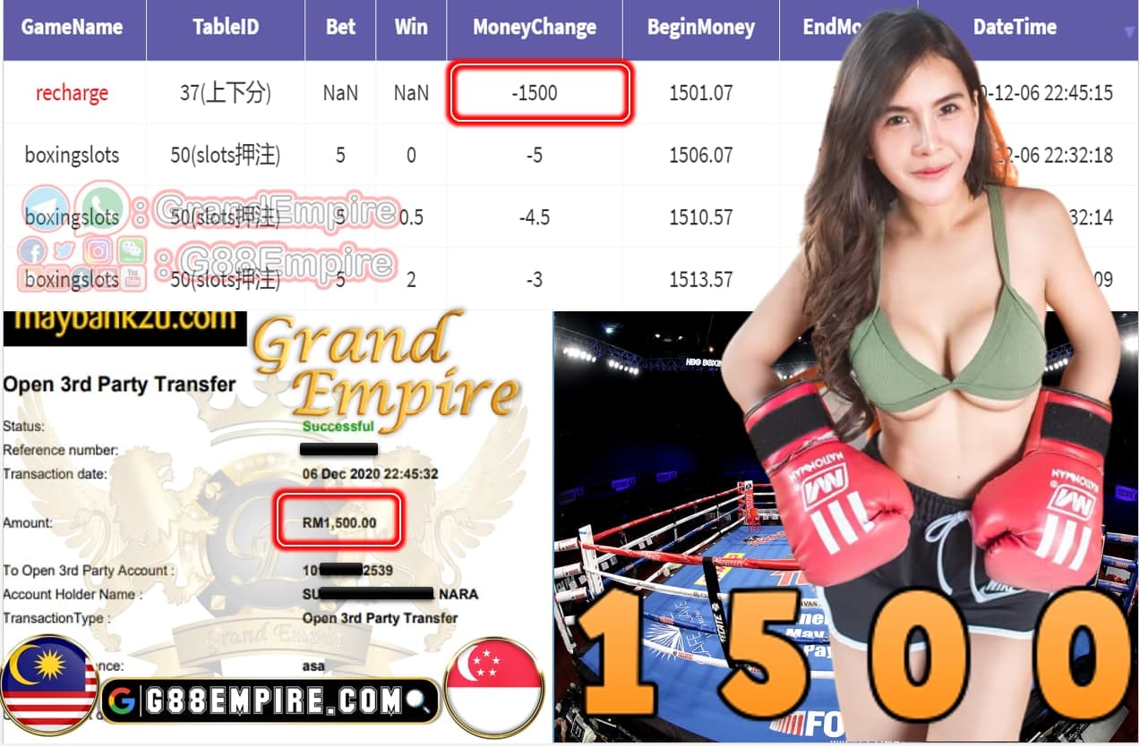 MEMBER MAIN BOXINGSLOTS CUCI RM 1.500!!!