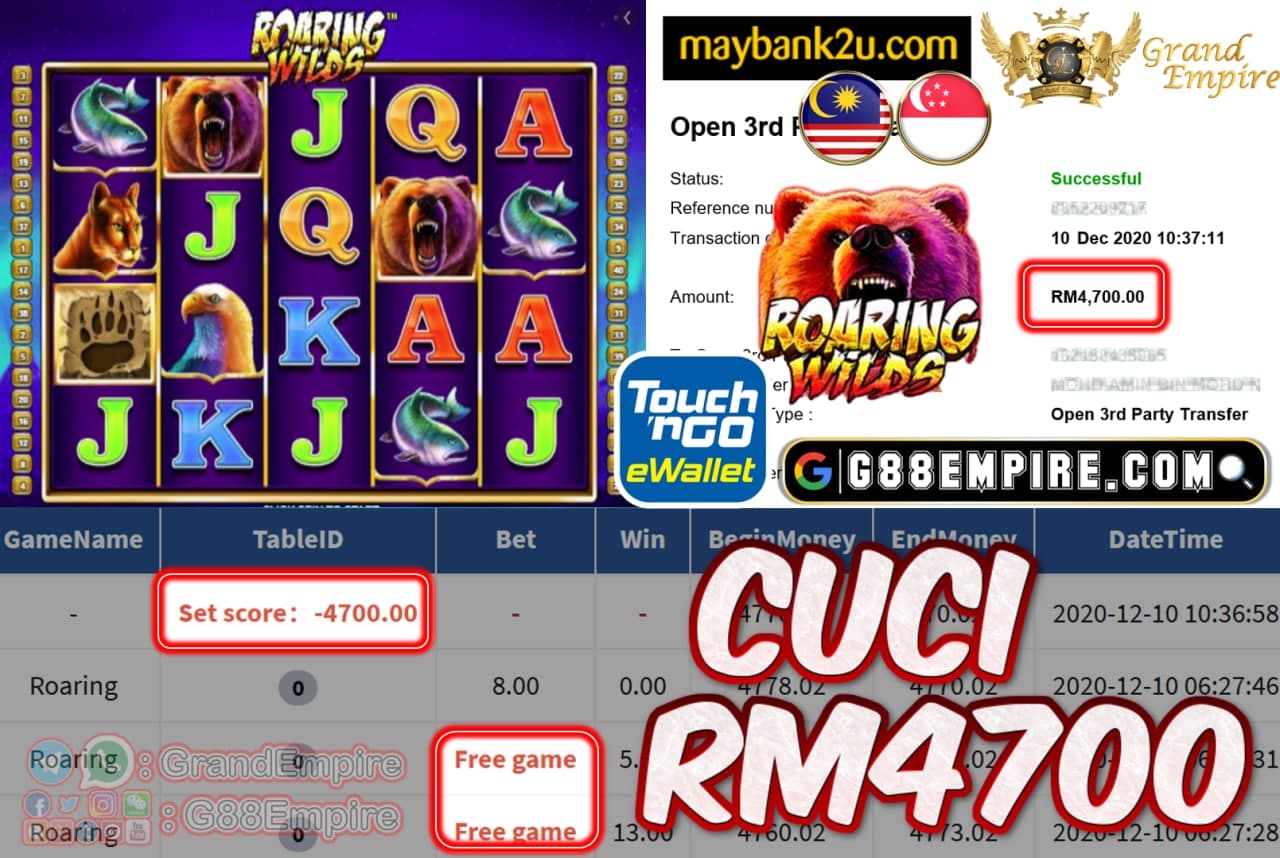 MEMBER MAIN ROARING CUCI RM4700!!!