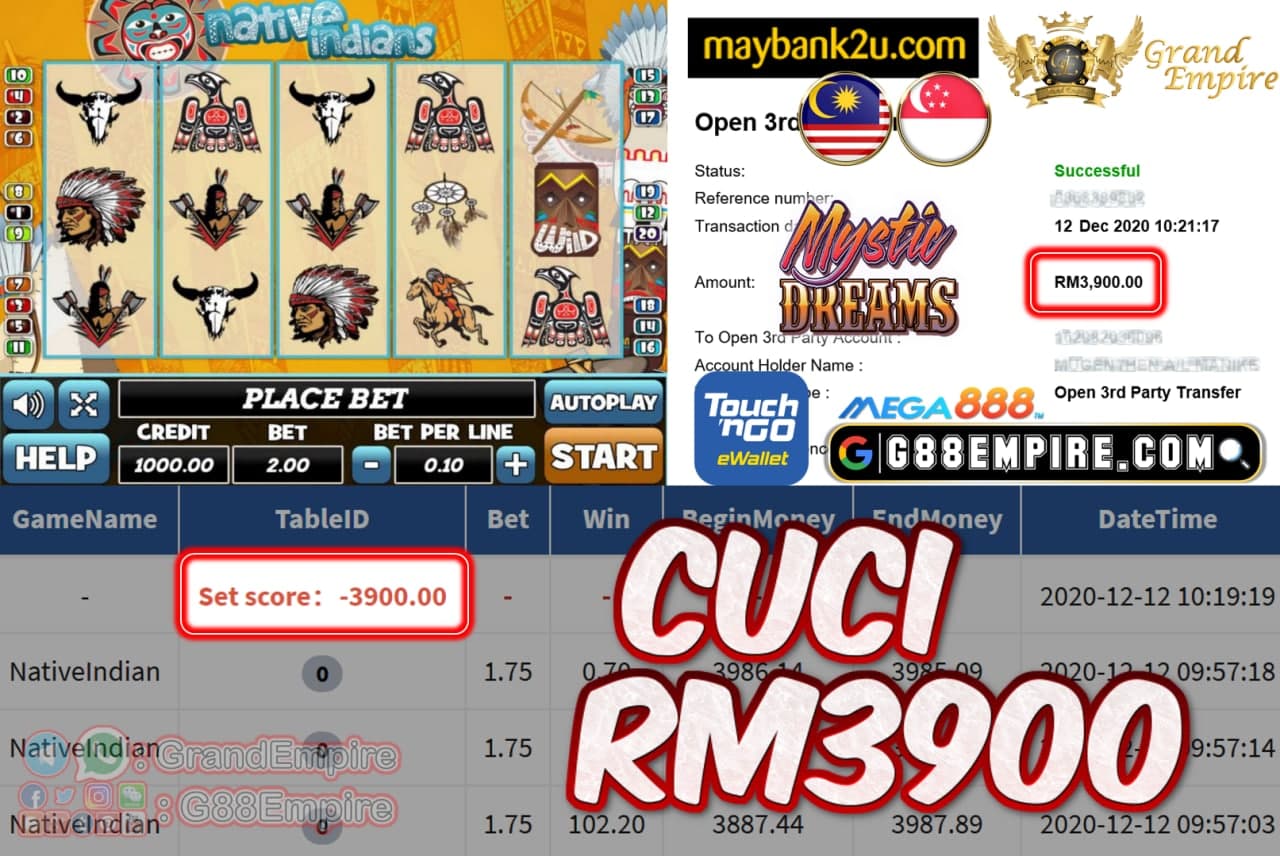 MEMBER MAIN NATIVEINDIAN CUCI RM3900!!!