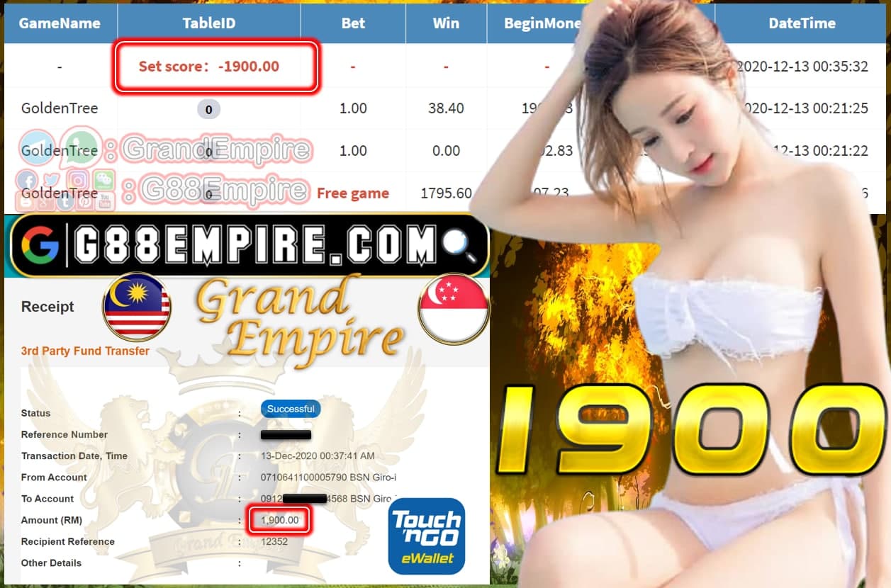 MEMBER MAIN GOLDENTREE CUCI RM 1.900!!!