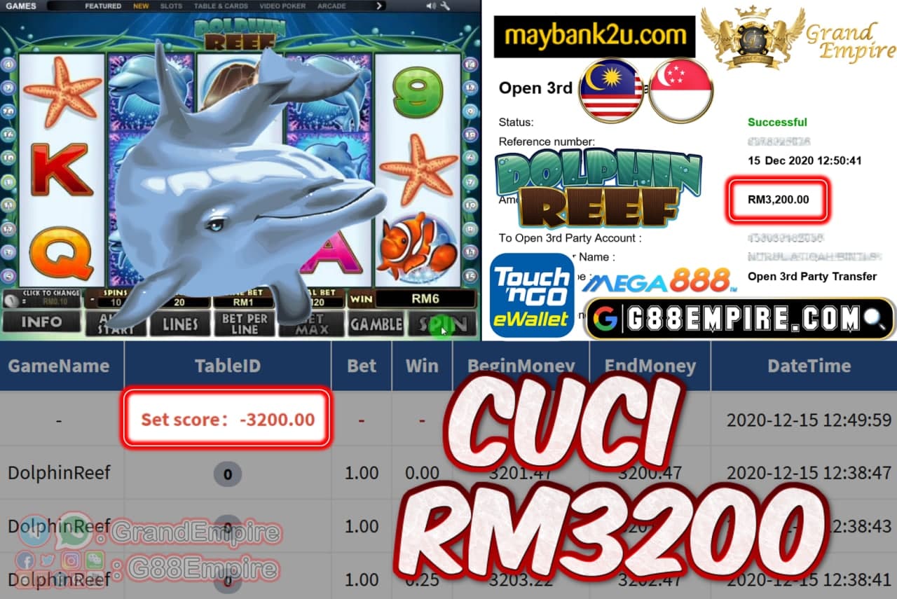 MEMBER MAIN DOLPHINREEF CUCI RM3200!!!