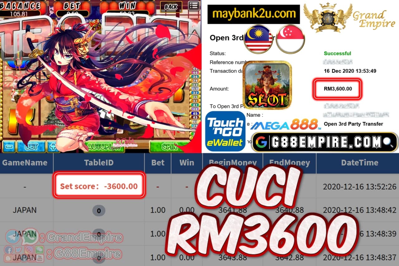 MEMBER MAIN JAPAN CUCI RM3600!!!