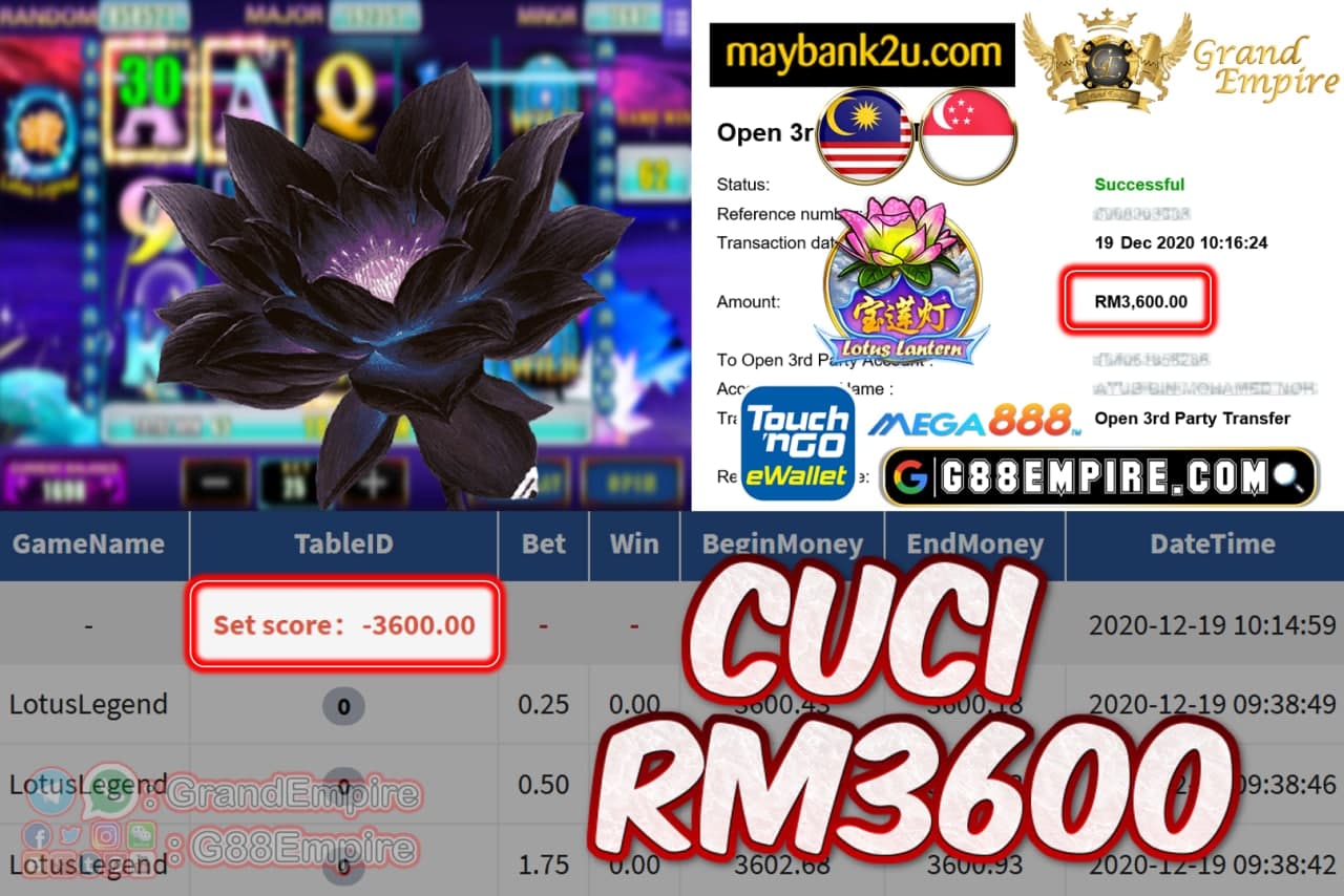 MEMBER MAIN LOTUSLEGEND CUCI RM3600 !!!