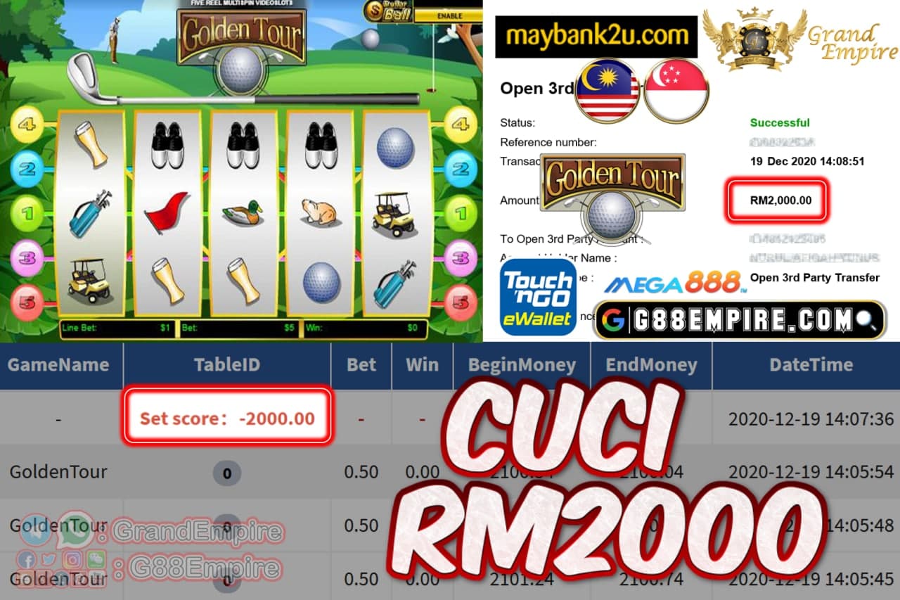 MEMBER MAIN GOLDENTOUR CUCI RM2000 !!!