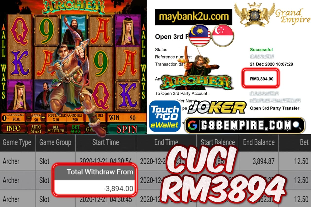 MEMBER MAIN ARCHER CUCI TRM3894 !!!