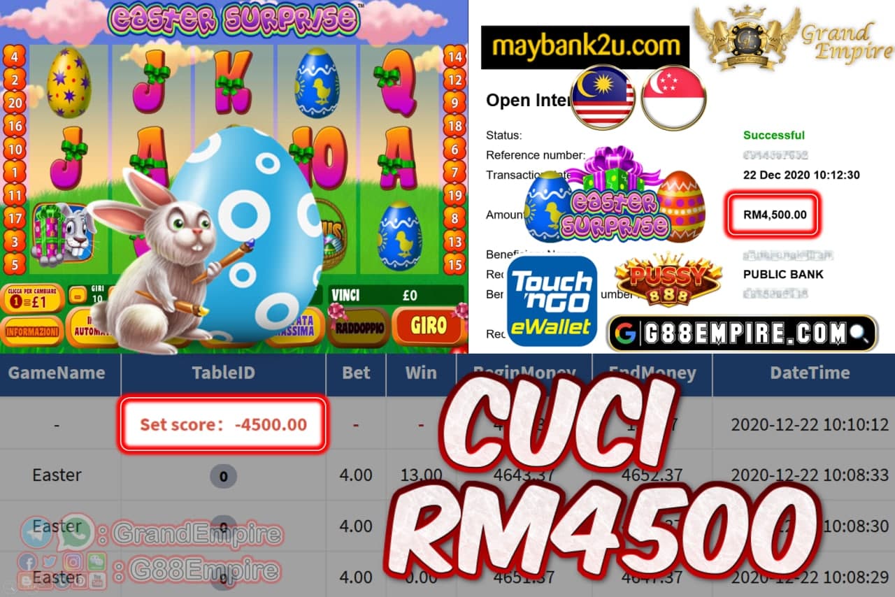 MEMBER MAIN EASTER CUCI RM4500!!!