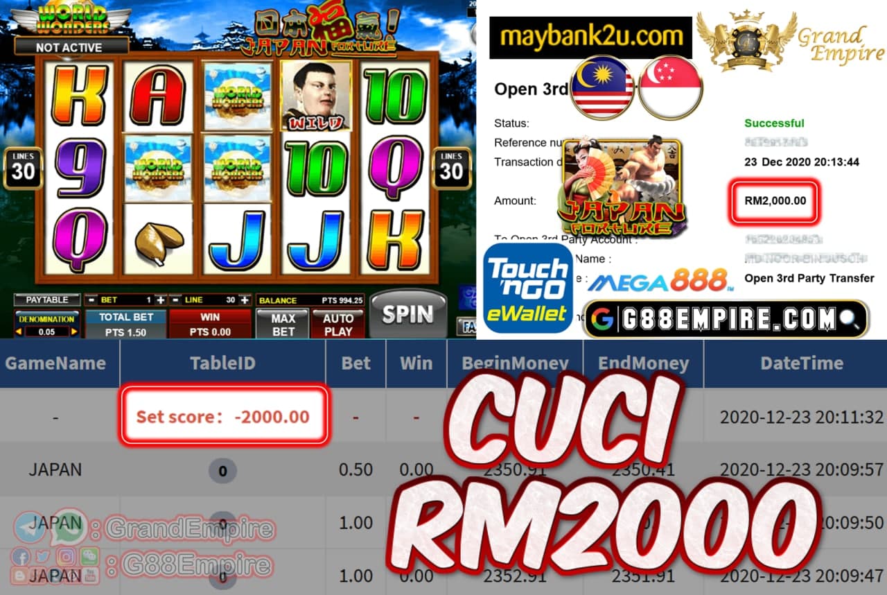 MEMBER MAIN JAPAN CUCI RM2000!!!