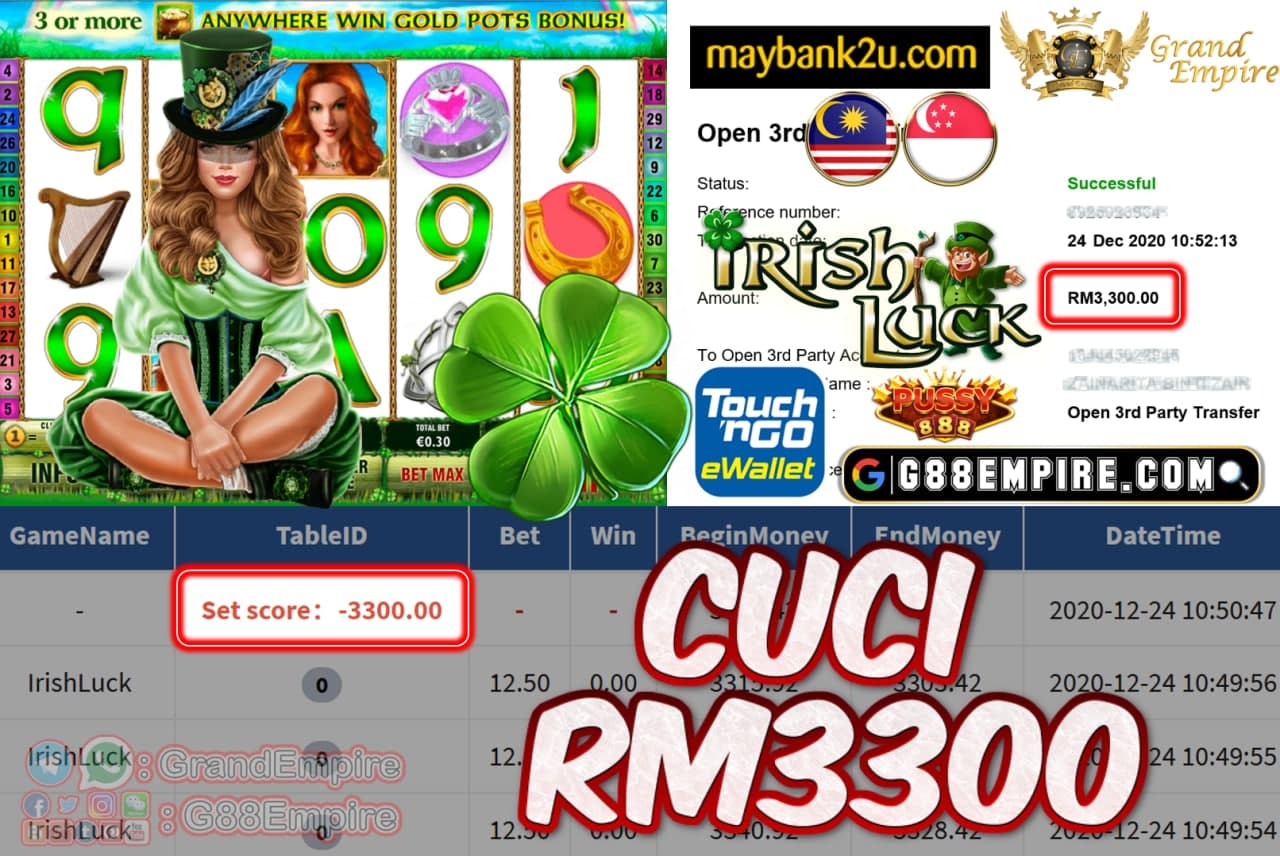 MEMBER MAIN IRISHLUCK CUCI RM3300!!!