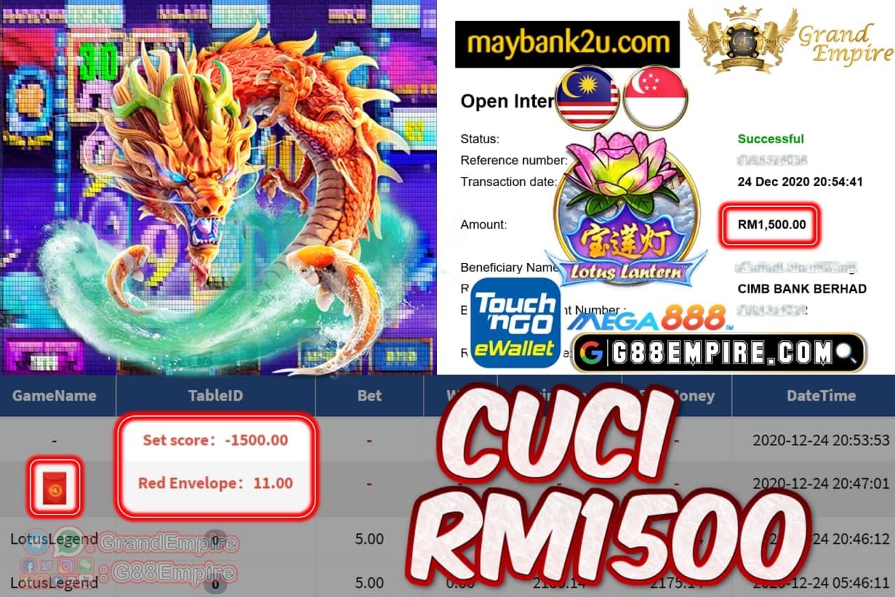 MEMBER MAIN LOTUSLEGEND CUCI RM1500!!!