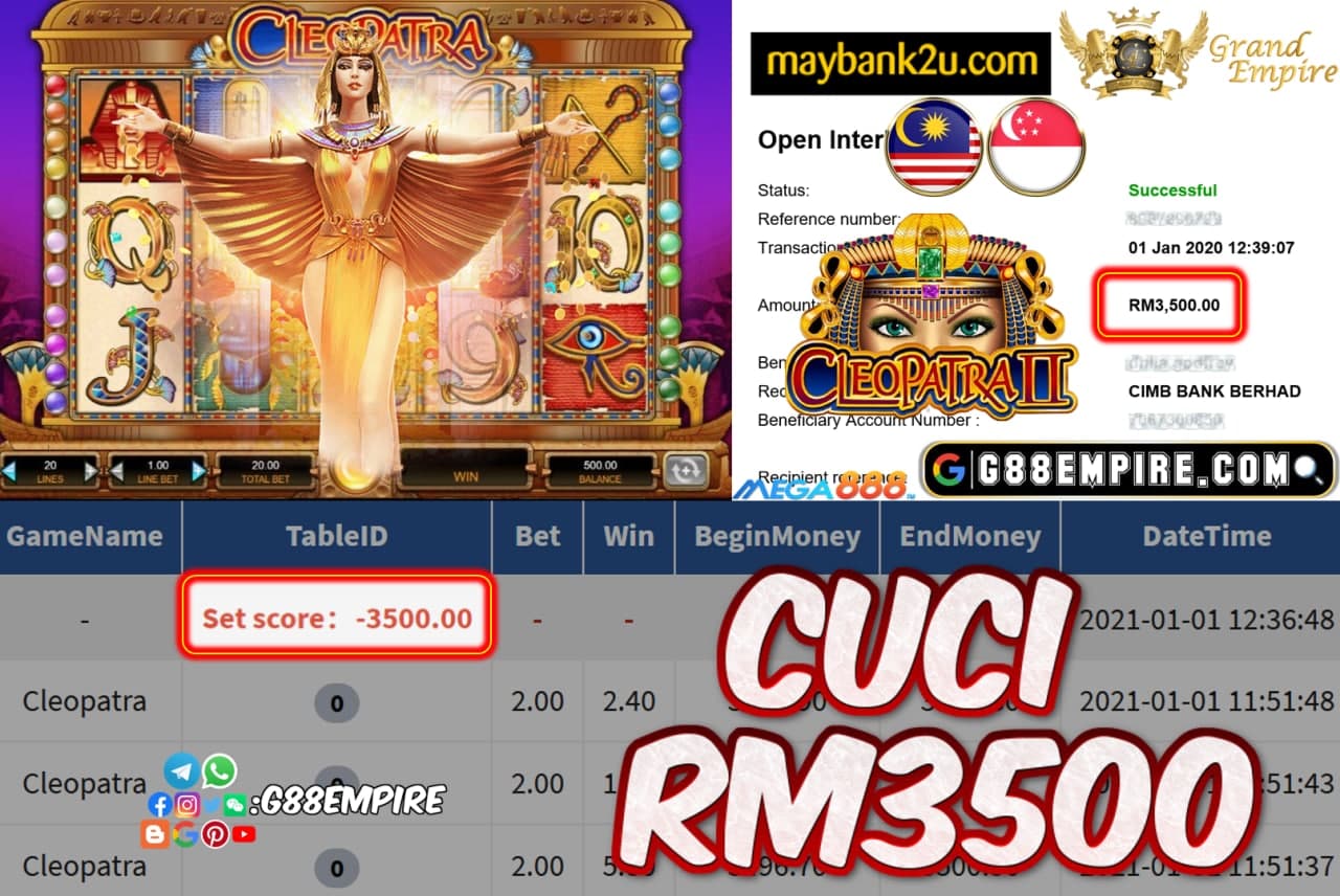 MEMBER MAIN CLEOPATRA CUCI RM3500!!!