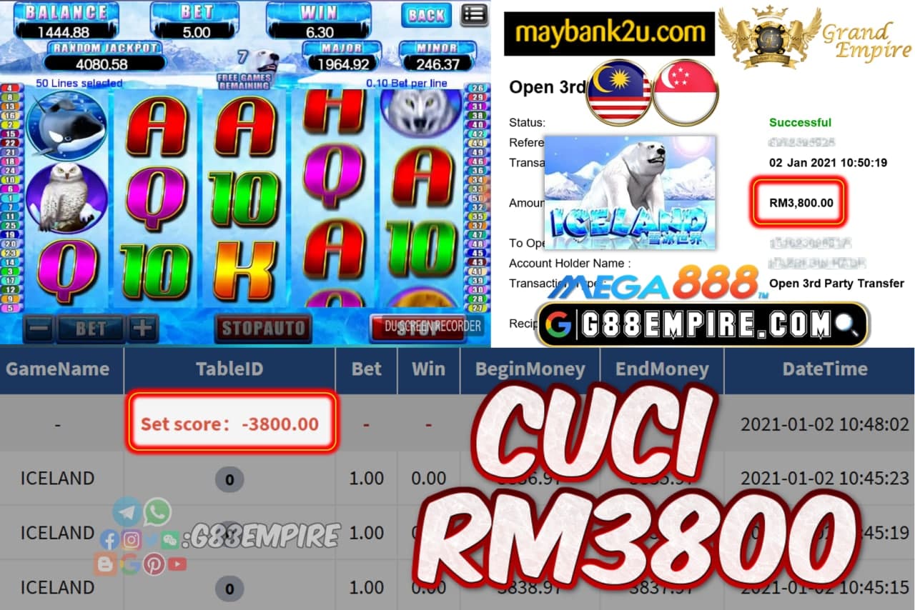 MEMBER MAIN ICELAND CUCI RM3800!!!