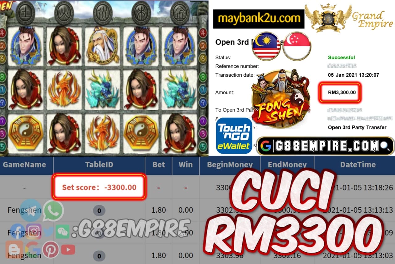 MEMBER MAIN FENGSHEN CUCI RM3300!!!