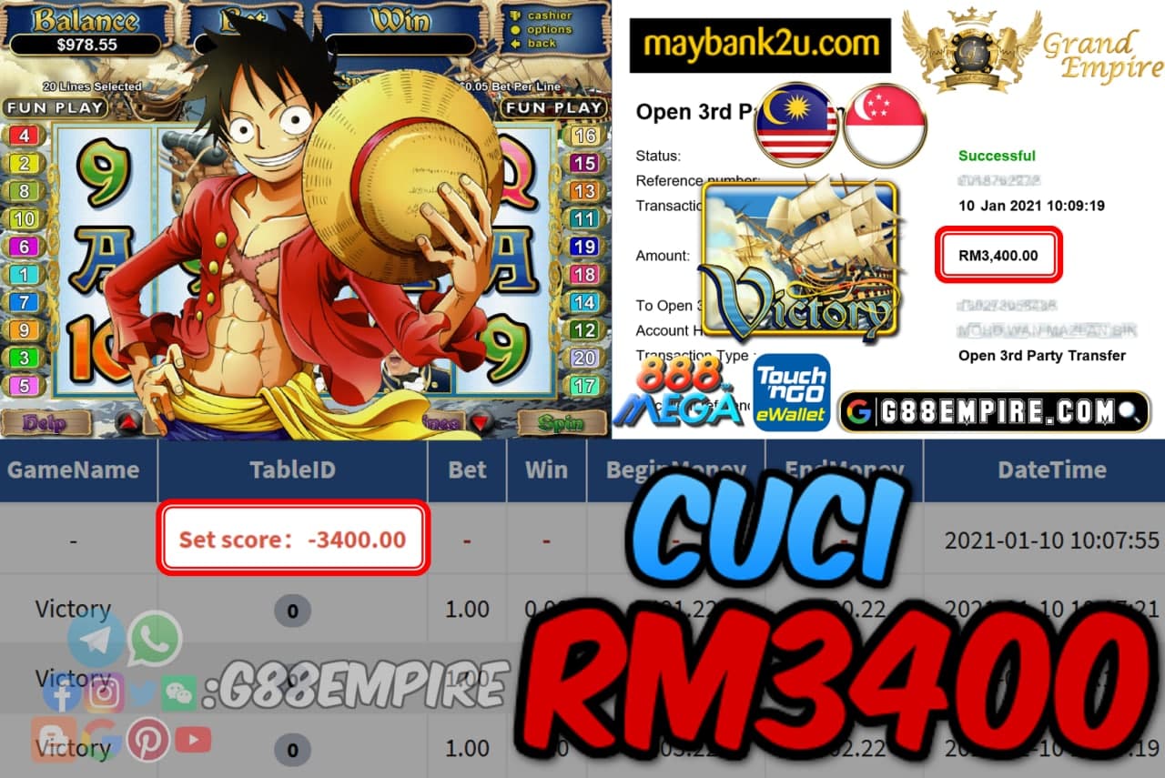 MEMBER MAIN VICTORY CUCI RM3400!!!