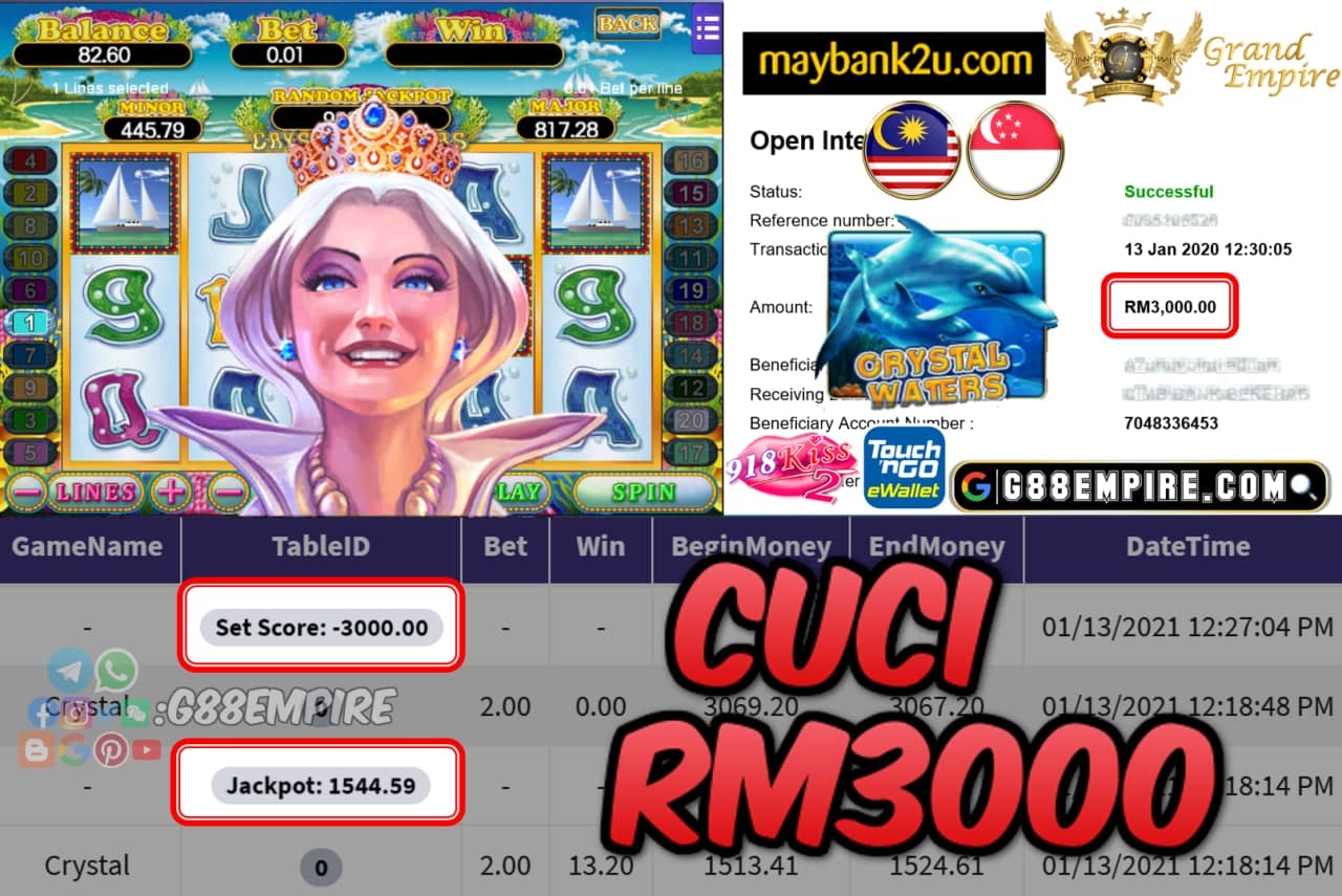 MEMBER MAIN CRYSTAL CUCI RM3000!!!