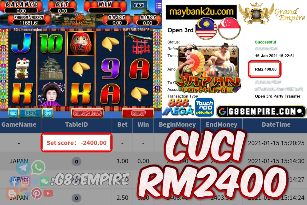 MEMBER MAIN JAPAN CUCI RM2400!!!