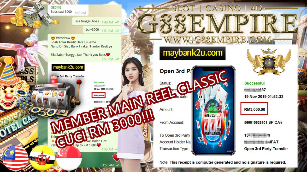 MEMBER MAIN FEEL CLASSIC MINTA CUCI RM3,000