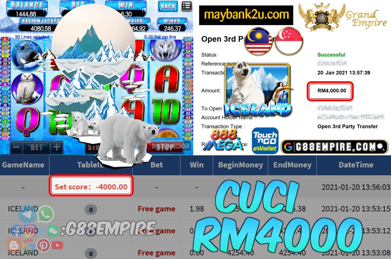 MEMBER MAIN ICELAND CUCI RM4000!!!