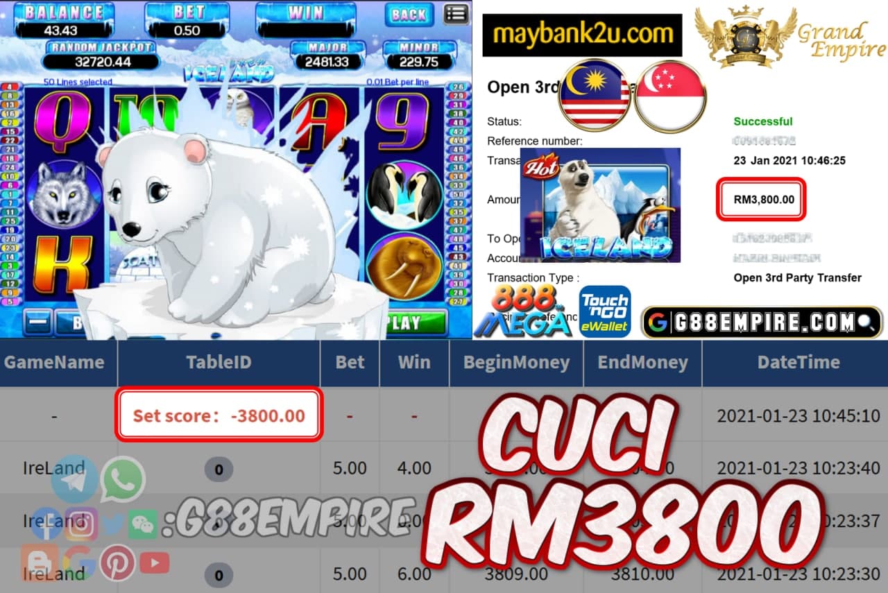 MEMBER MAIN ICELAND CUCI RM3800!!!