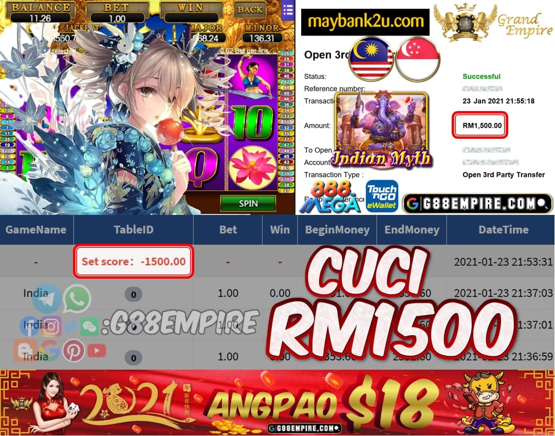 MEMBER MAIN INDIA CUCI RM1500!!!