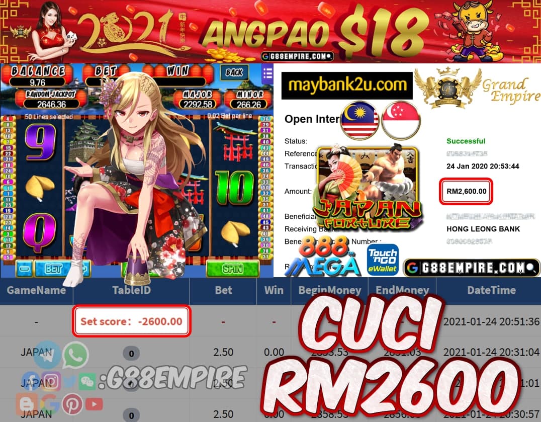 MEMBER MAIN JAPAN CUCI RM2600!!!