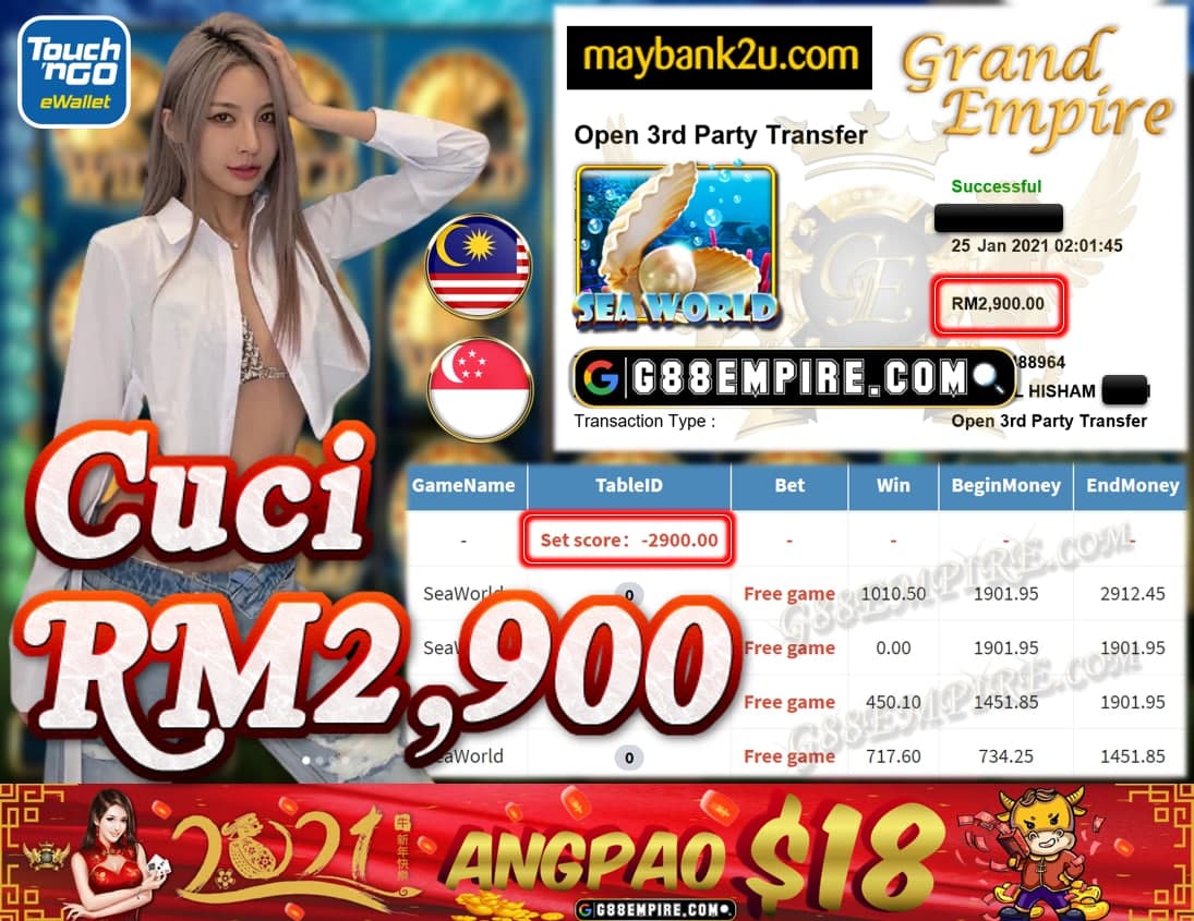 MEMBER MAIN SEAWOLRD CUCI RM2,900 !!