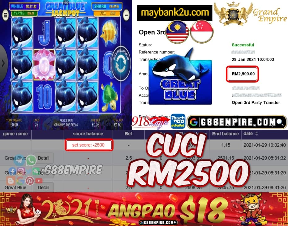 MEMBER MAIN GREATBLUE CUCI RM2500!!!