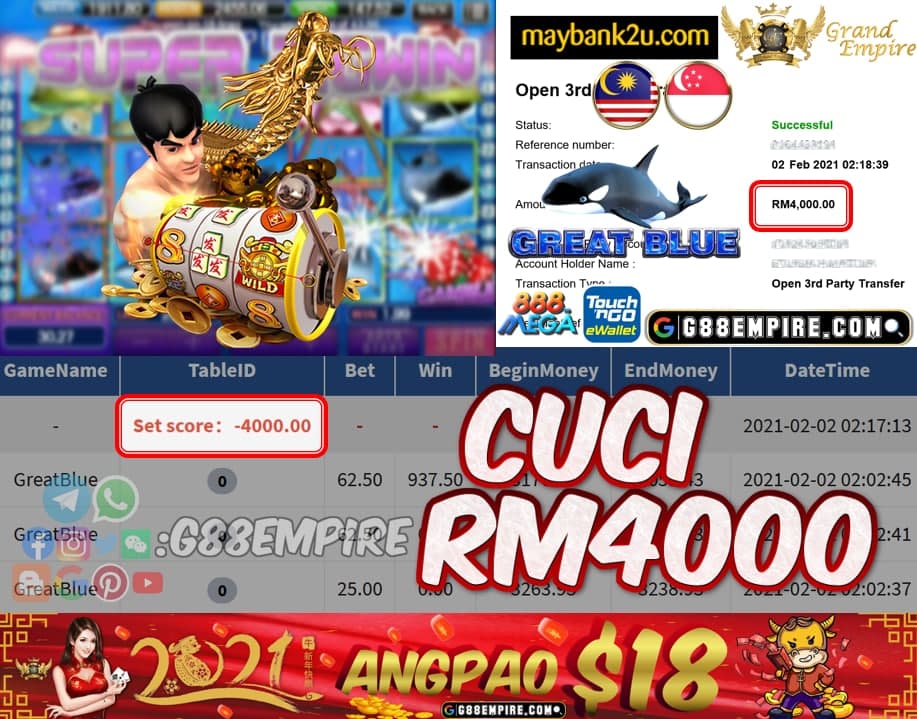 MEMBER MAIN GREATBLUE CUCI RM4000!!!