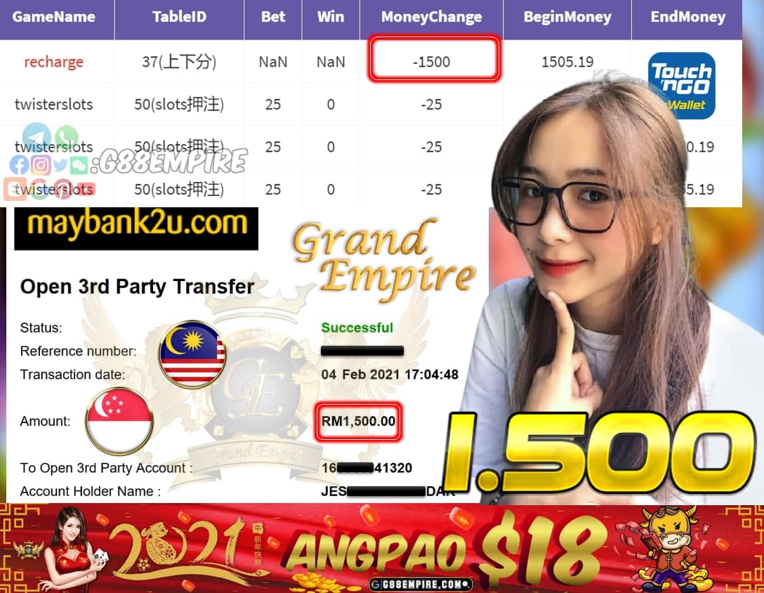 MEMBER MAIN TWISTERSLOTS CUCI RM 1.500!!!MEMBER MAIN TWISTERSLOTS CUCI RM 1.500!!!