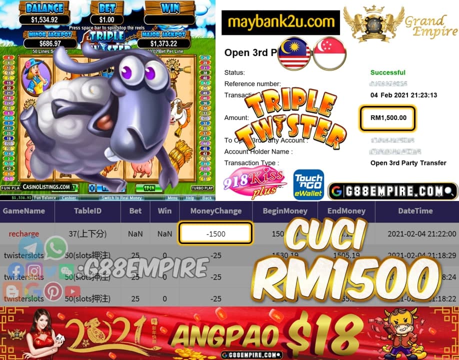 MEMBER MAIN TWISTER CUCI RM2400!!!