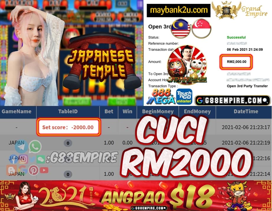 MEMBER MAIN JAPAN CUCI RM2000!!!