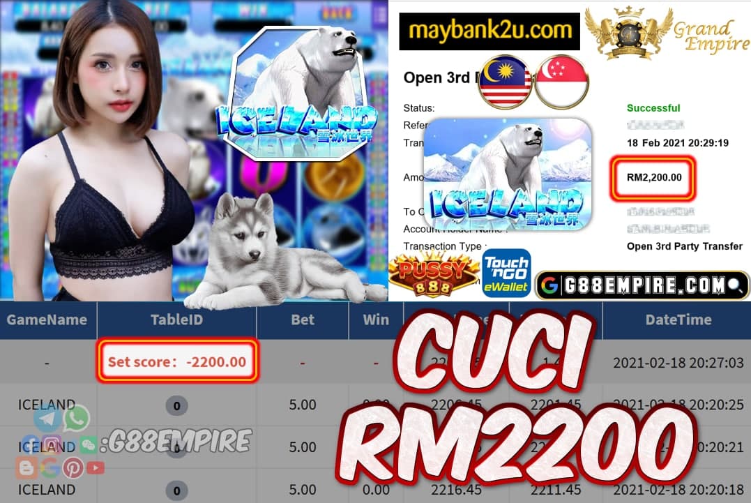 MEMBER MAIN ICELAND CUCI RM2200!!!