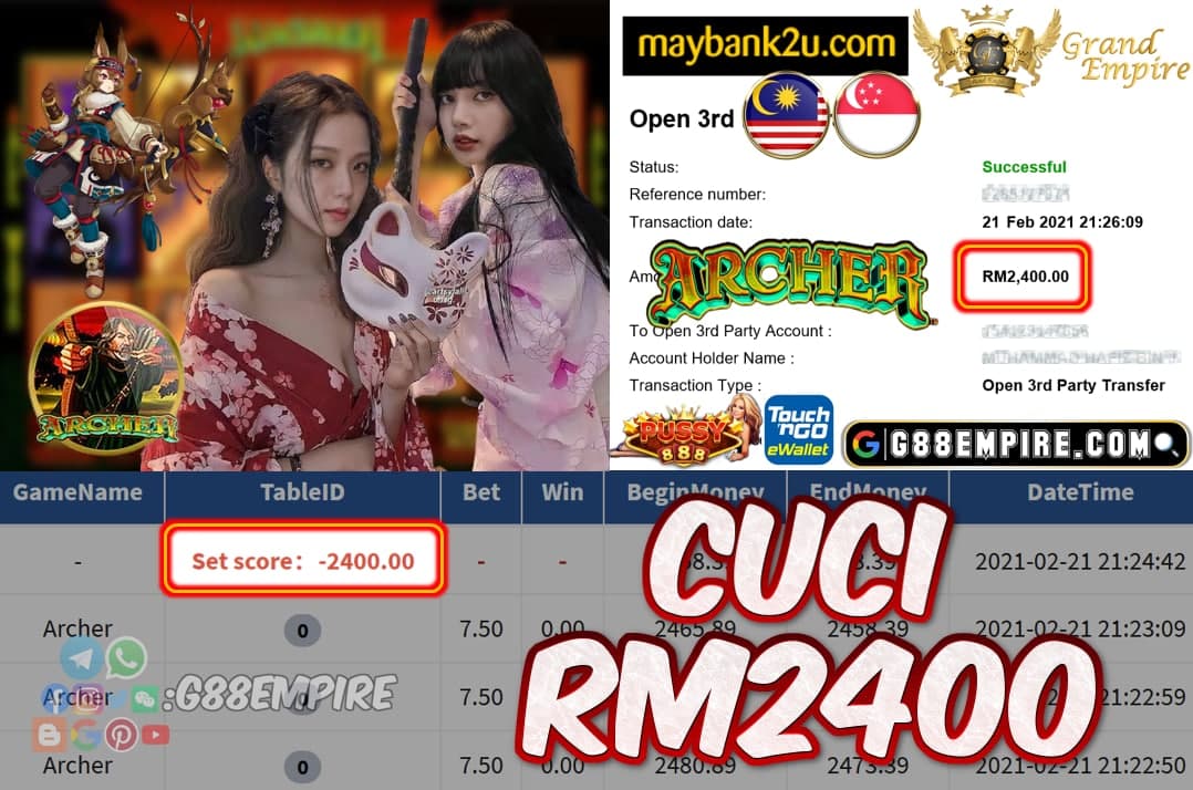 MEMBER MAIN ARCHER CUCI RM2400!!!